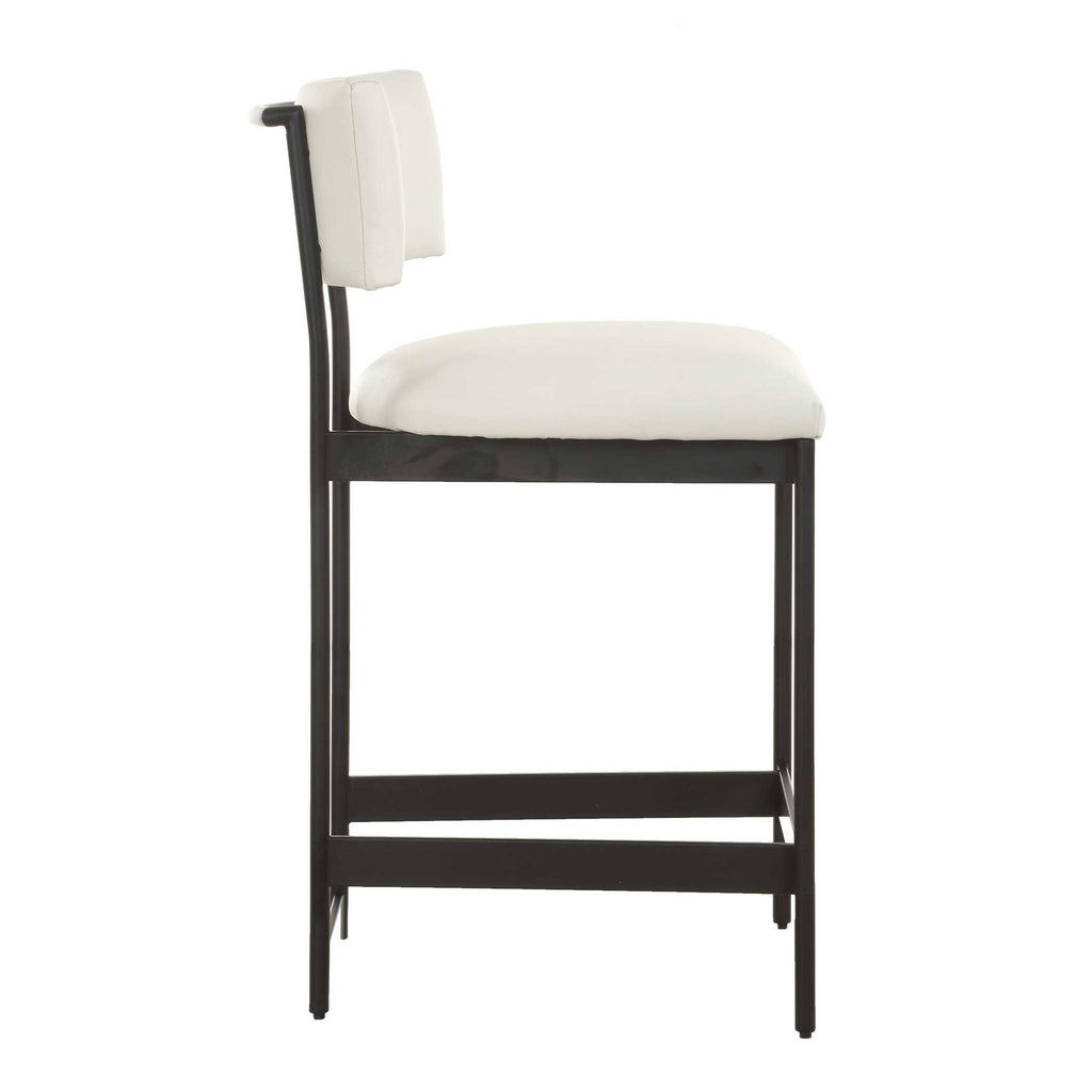 Apsley Black Counter Stool
