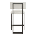 Apsley Black Counter Stool