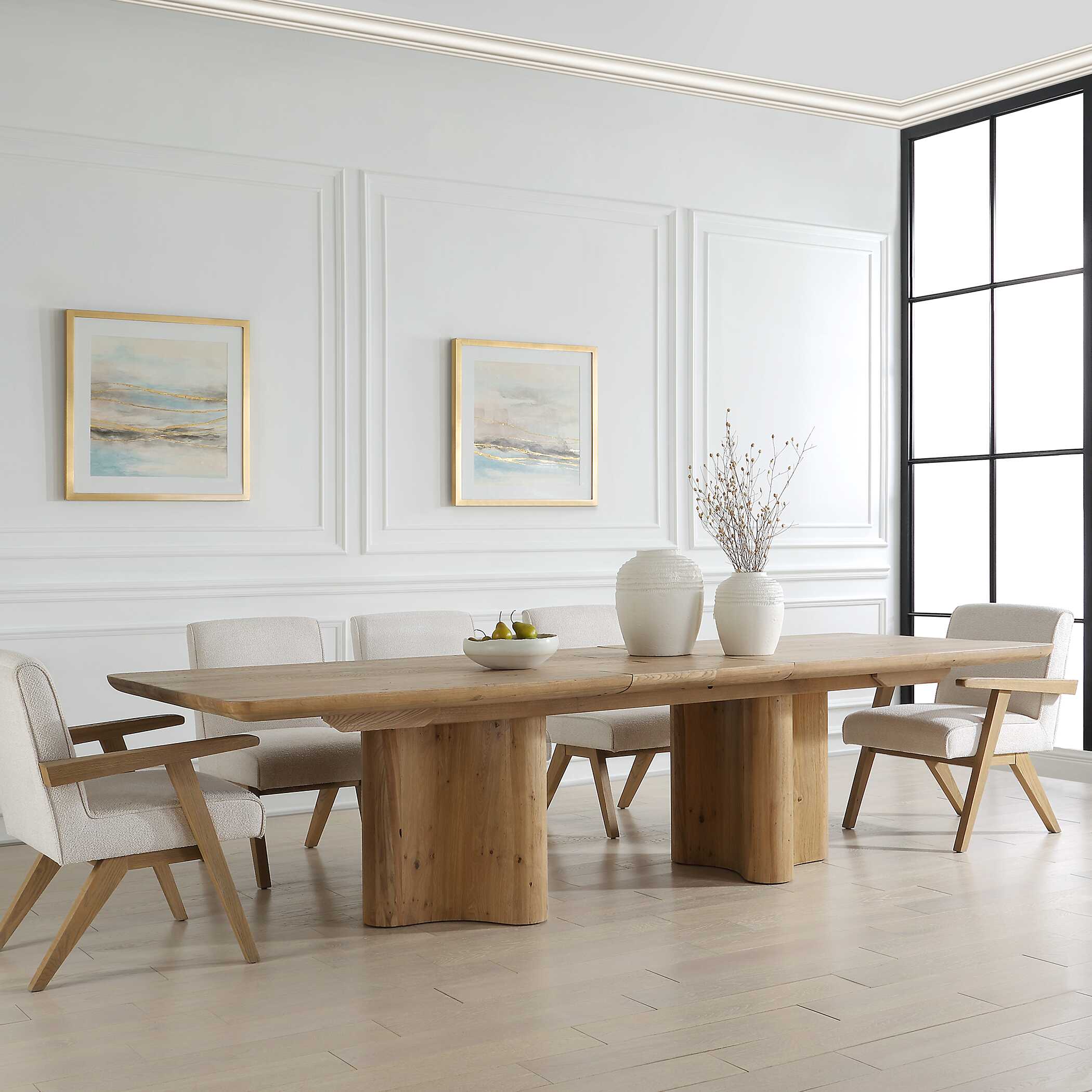 Cecelia Oak Dining Table