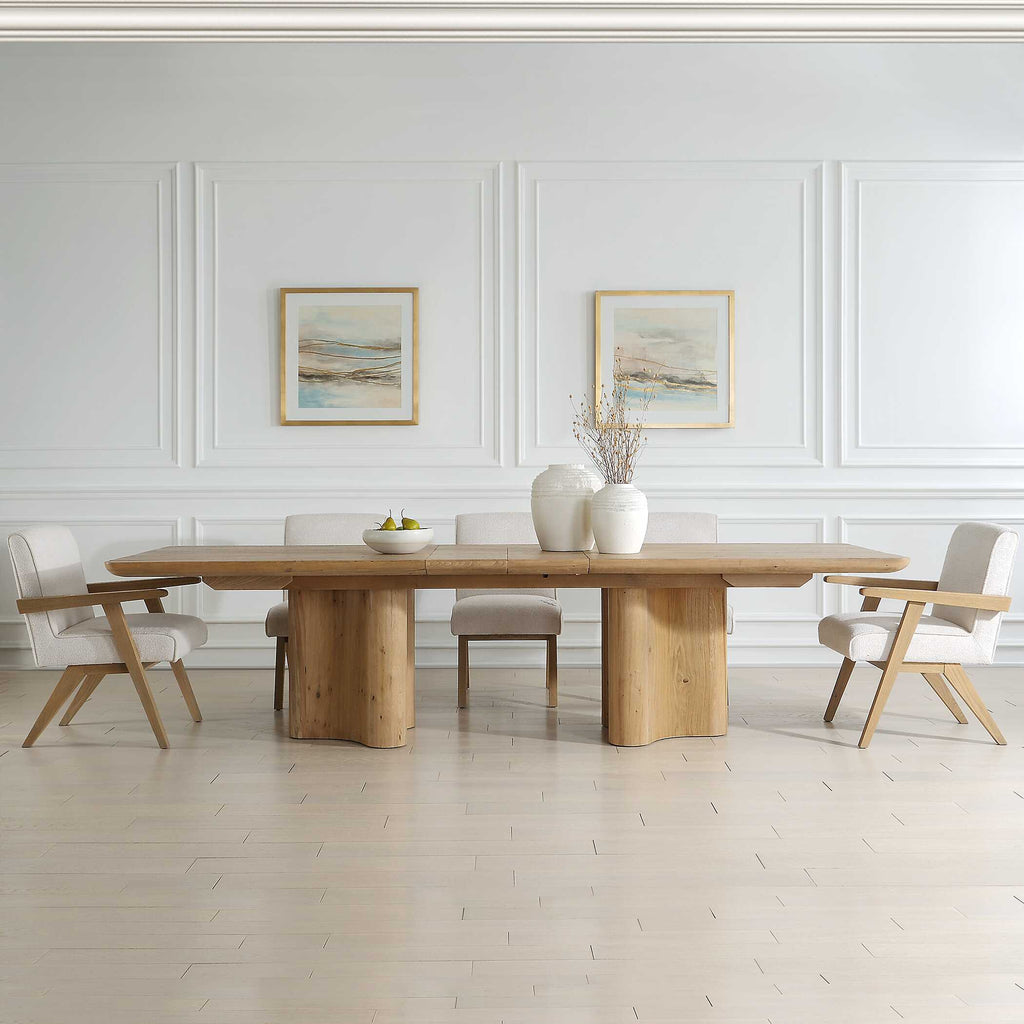 Cecelia Oak Dining Table
