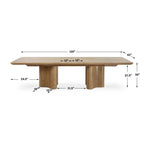 Cecelia Oak Dining Table