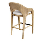 Kavali Outdoor Wicker Barstool