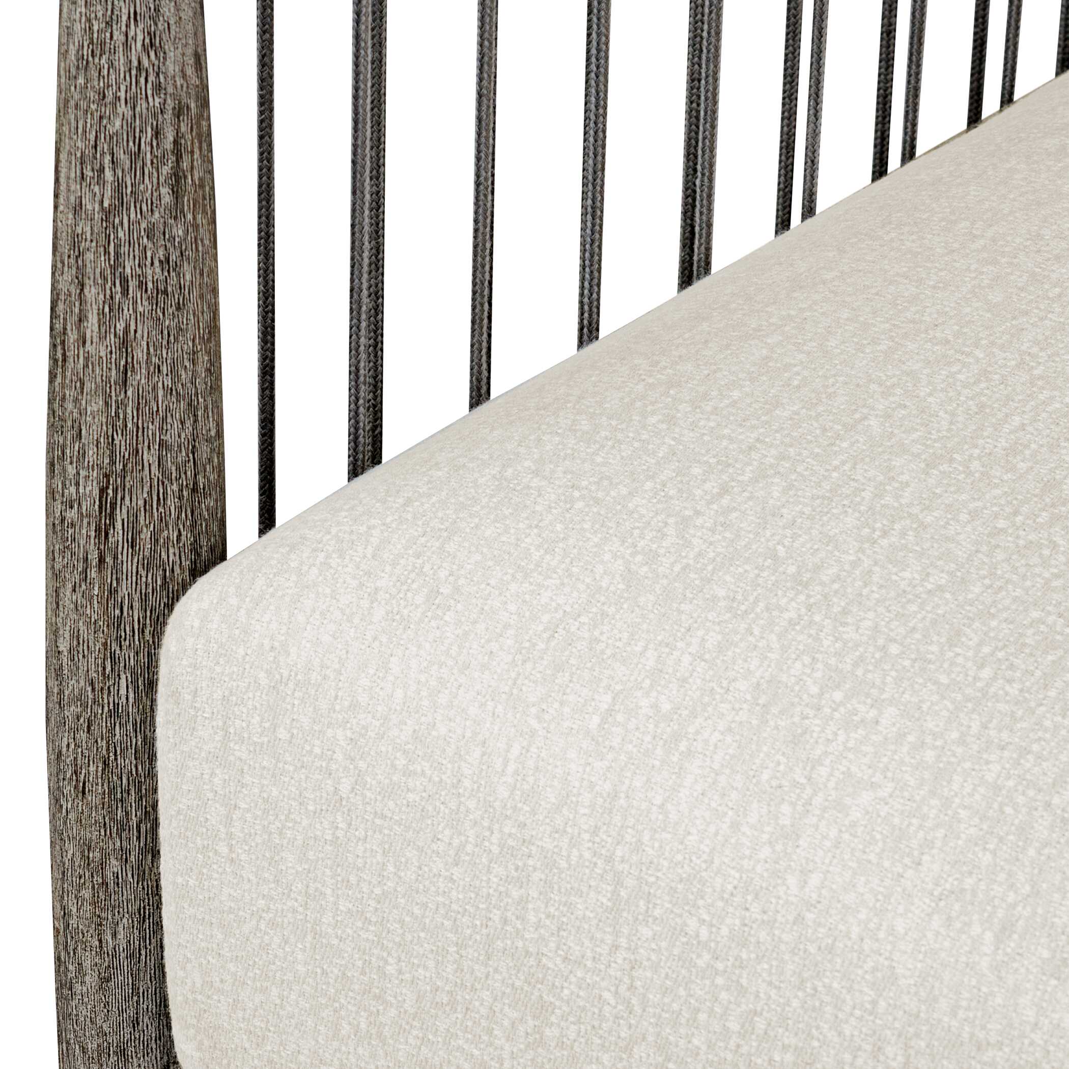 Borneo White Outdoor Lounge Chair