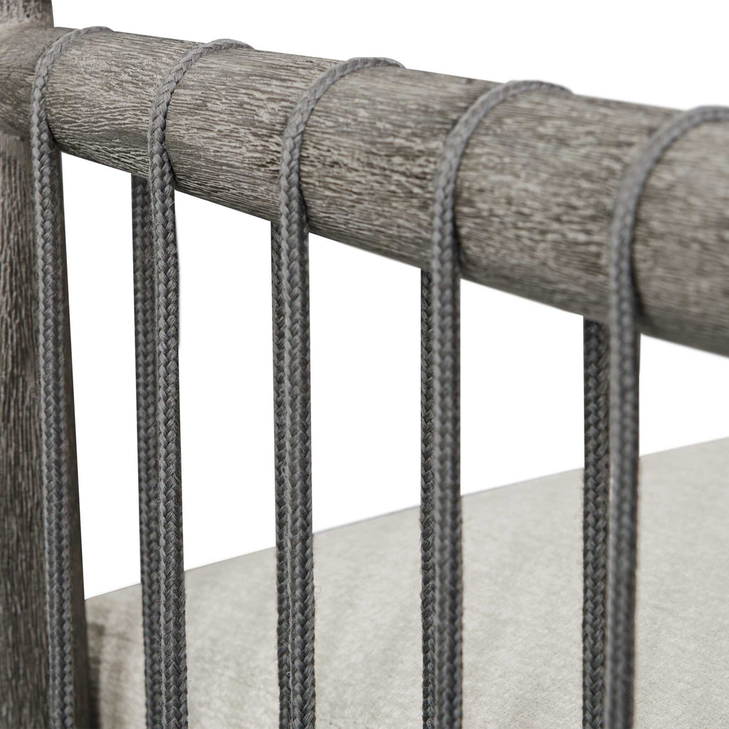 Borneo White Outdoor Dining Chair