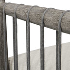 Borneo White Outdoor Dining Chair