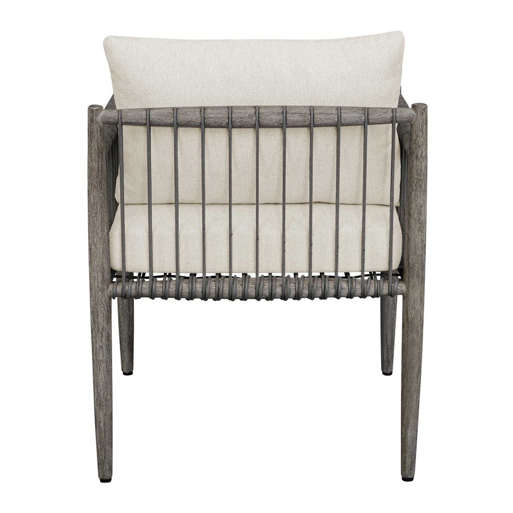 Borneo White Outdoor Dining Chair