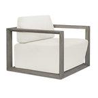 Remsen Outdoor Gray Lounge Chair