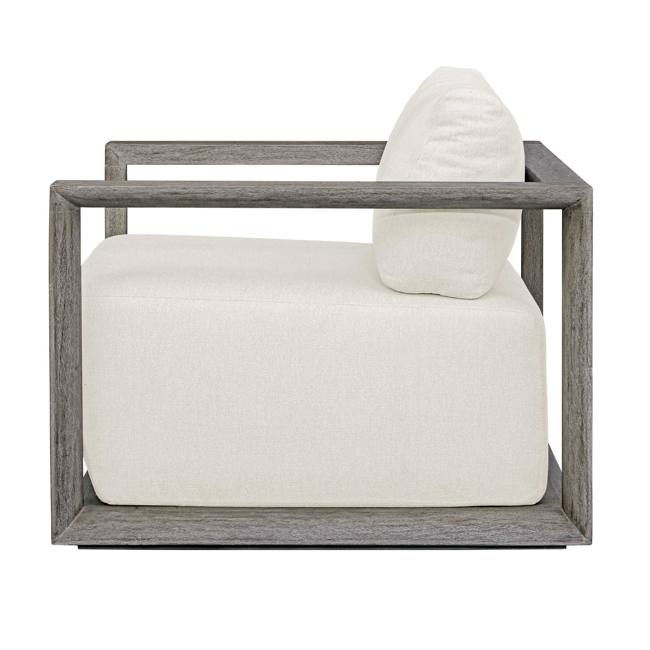 Remsen Outdoor Gray Lounge Chair