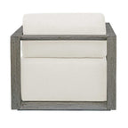 Remsen Outdoor Gray Lounge Chair