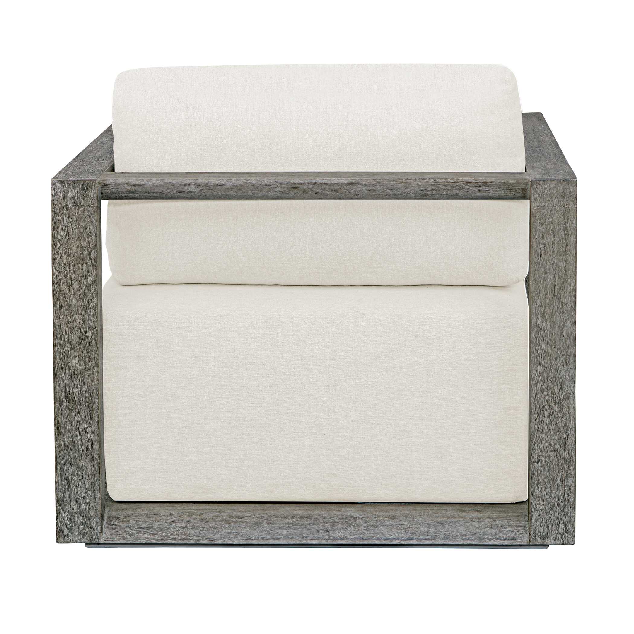 Remsen Outdoor Gray Lounge Chair