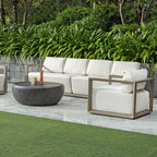 Remsen Outdoor Gray Sofa