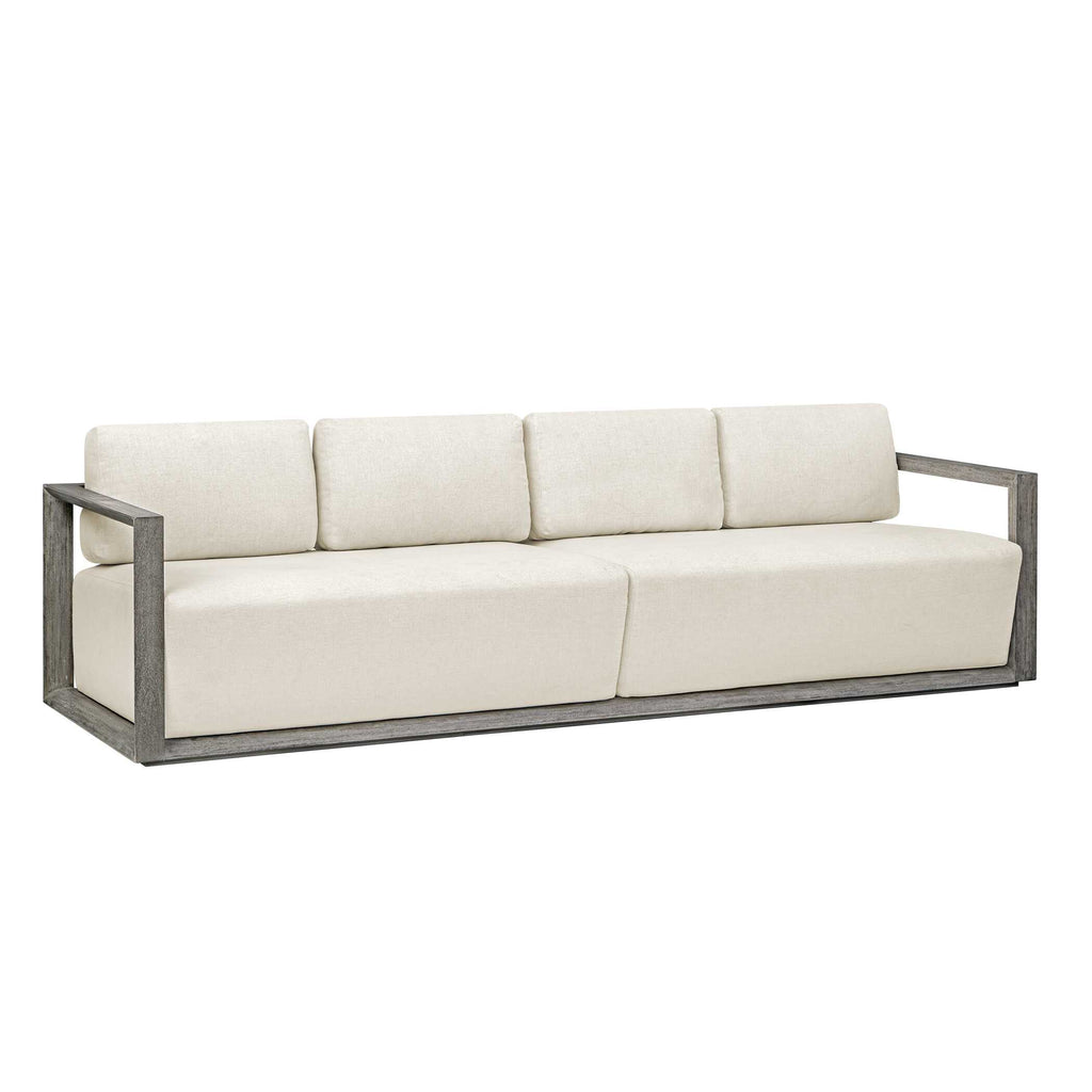 Remsen Outdoor Gray Sofa