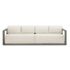 Remsen Outdoor Gray Sofa
