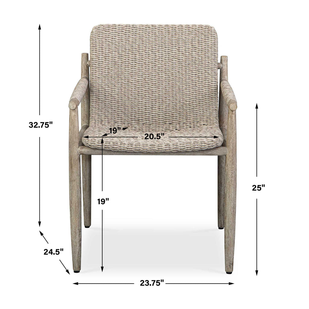 Sumba Wicker Outdoor Dining Chair