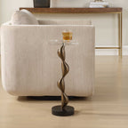 Remolino Bronze Drink Table