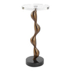 Remolino Bronze Drink Table