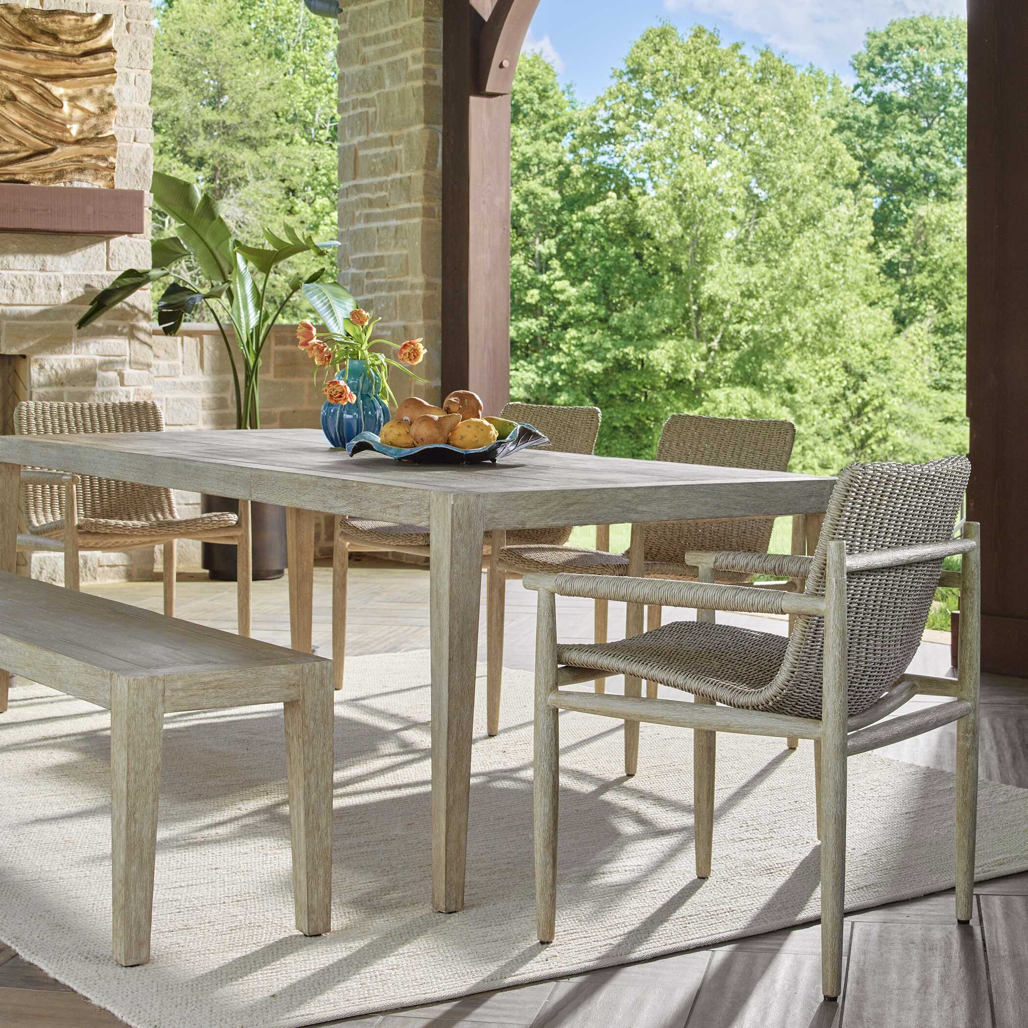 Kirkham Wooden Outdoor Dining Table