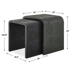Interpose Nesting Side Table Set/2