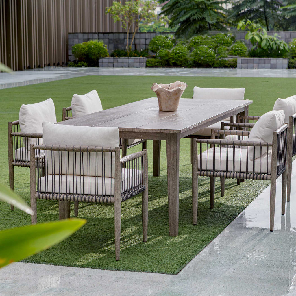 Forsyth Dark Gray Outdoor Dining Table