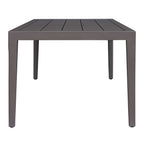 Polanco Outdoor Aluminum Dining Table