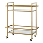 Erena Brass Bar Cart