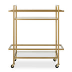 Erena Brass Bar Cart