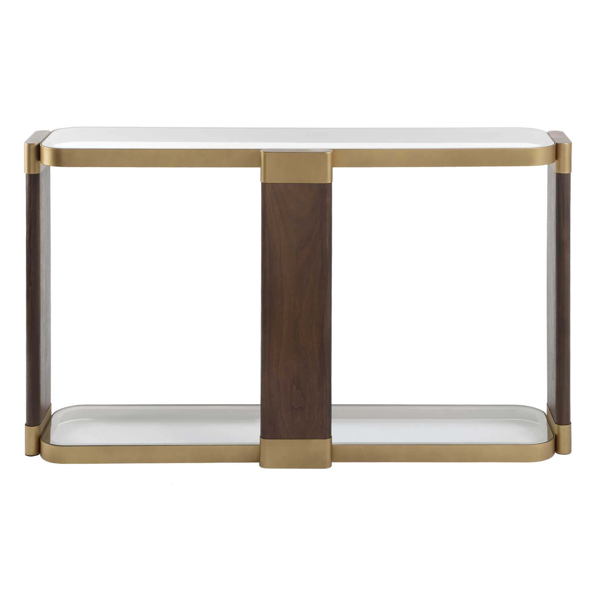 Ryles Glass Console Table