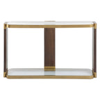 Ryles Glass Console Table