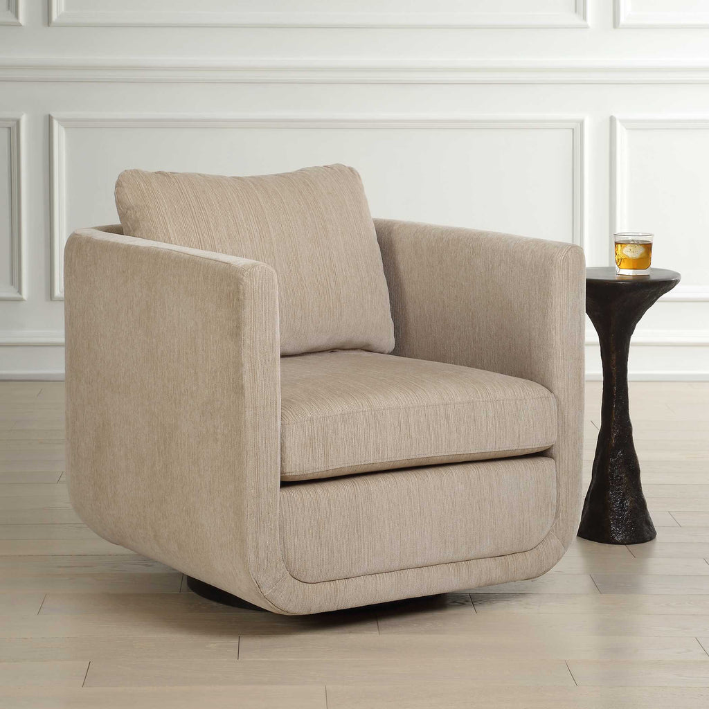 Abound Porcelain Swivel Chair