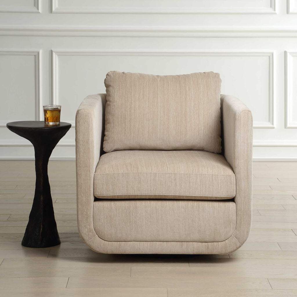 Abound Porcelain Swivel Chair
