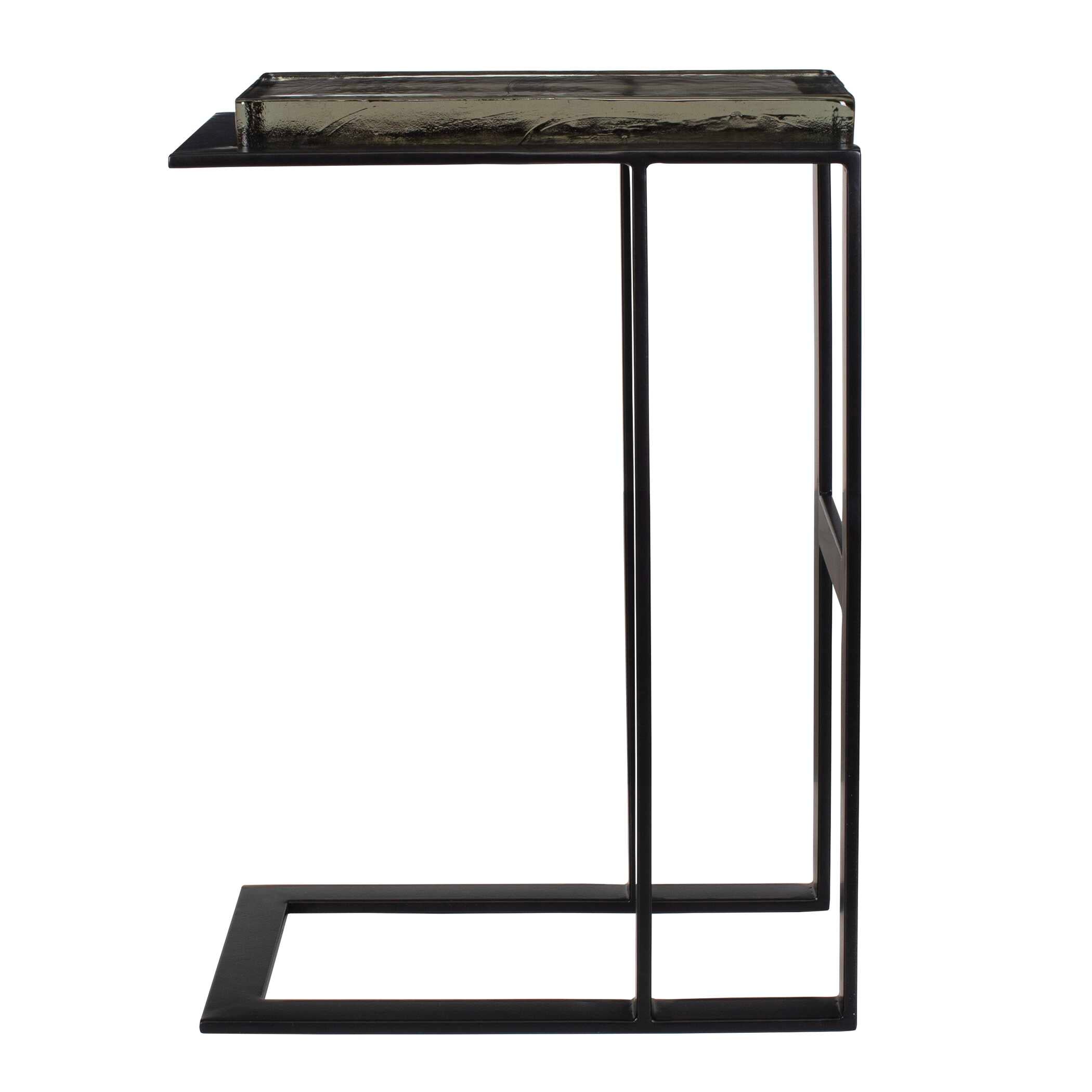 Soma Black Accent Table