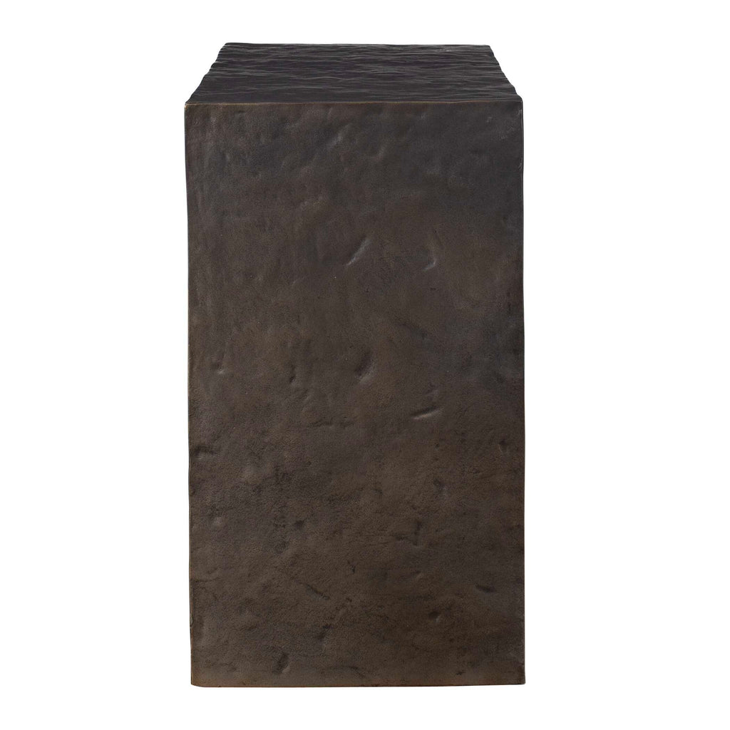 Obra Bronze Outdoor Side Table