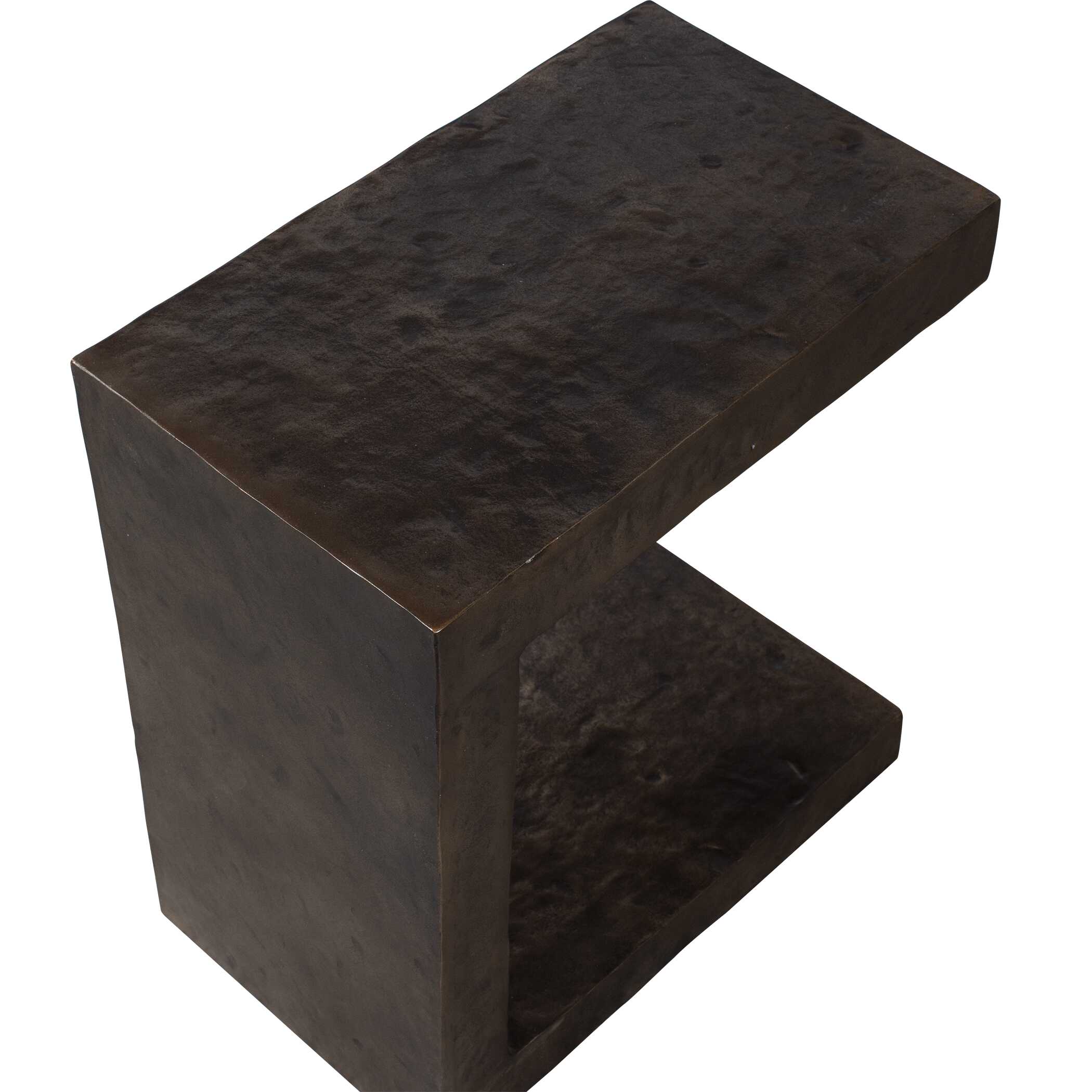 Obra Bronze Outdoor Side Table