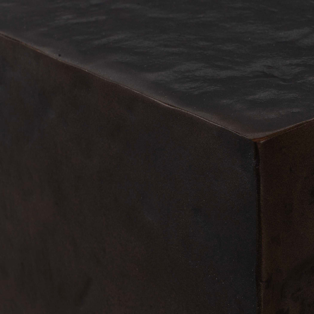 Obra Bronze Outdoor Side Table