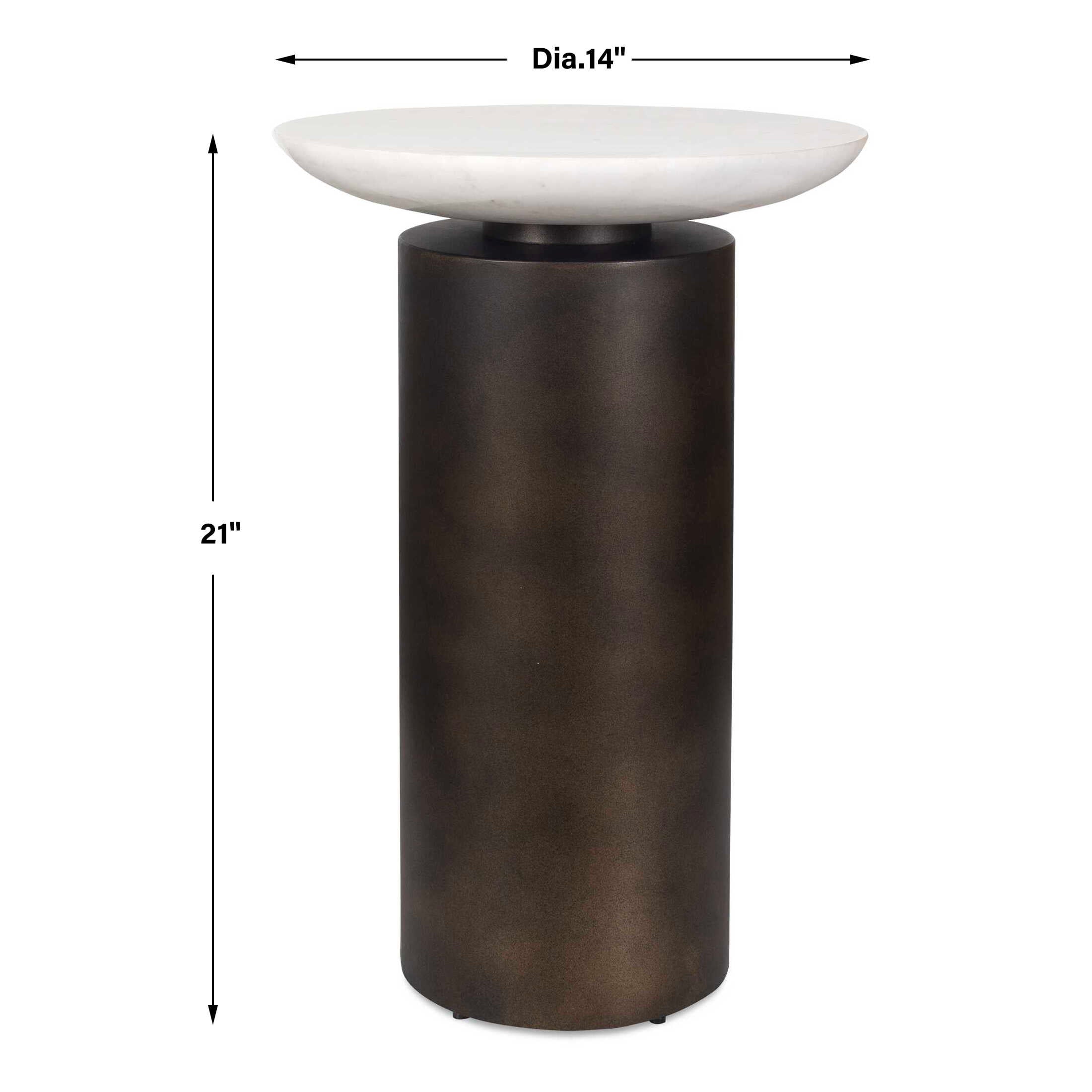 Olso Bronze Outdoor Accent Table
