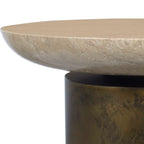 Oslo Brass Outdoor Accent Table