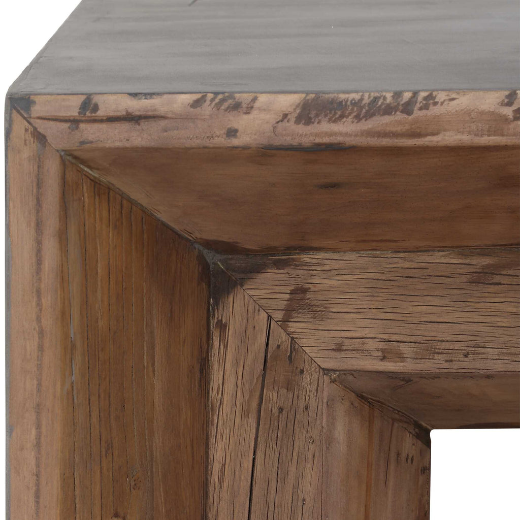 Vail Gray Elm Coffee Table