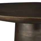 Madrone Golden Dark Bronze Outdoor Dining Table