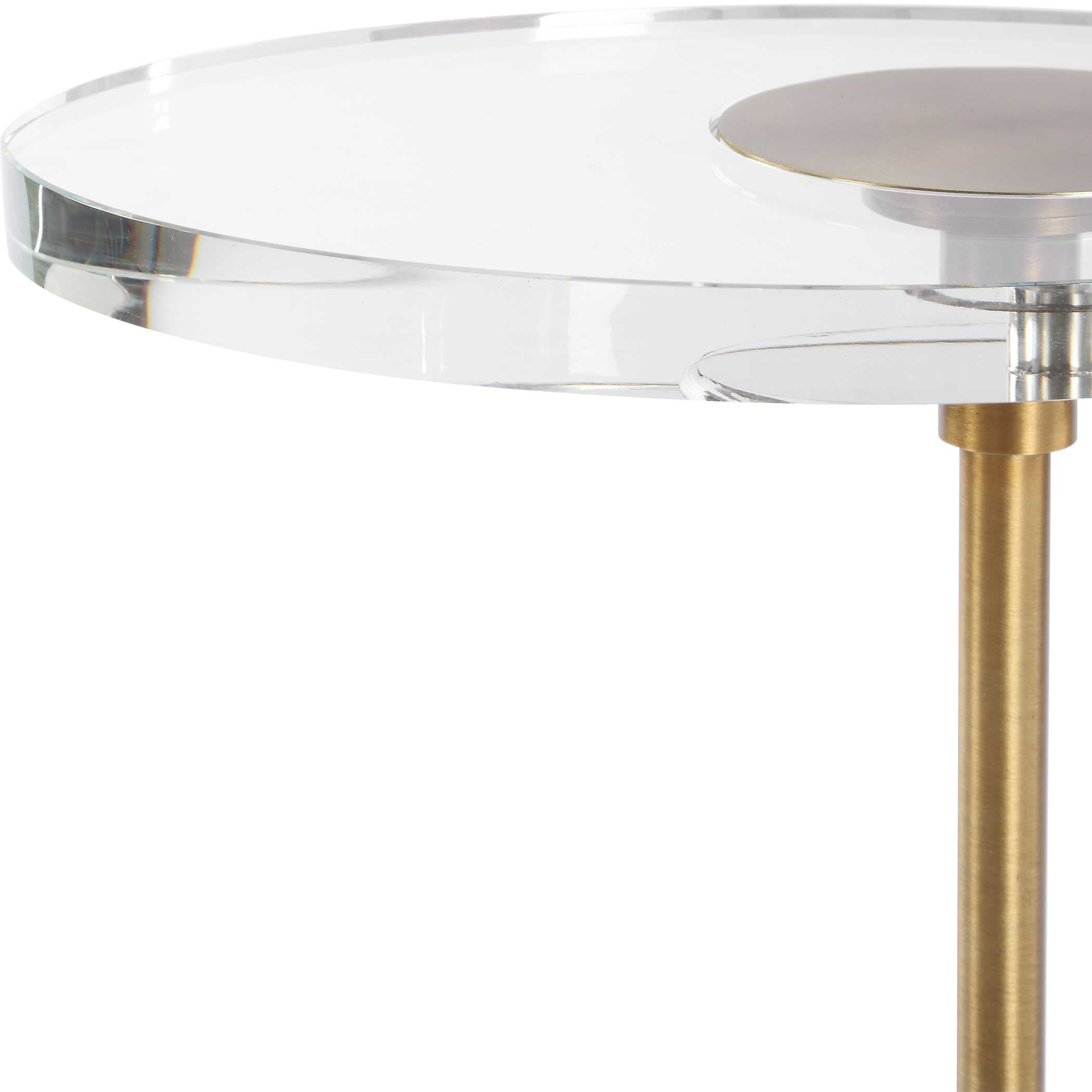 Kaufman Crystal Accent Table