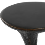 Milan Outdoor Dark Bronze Drink Table
