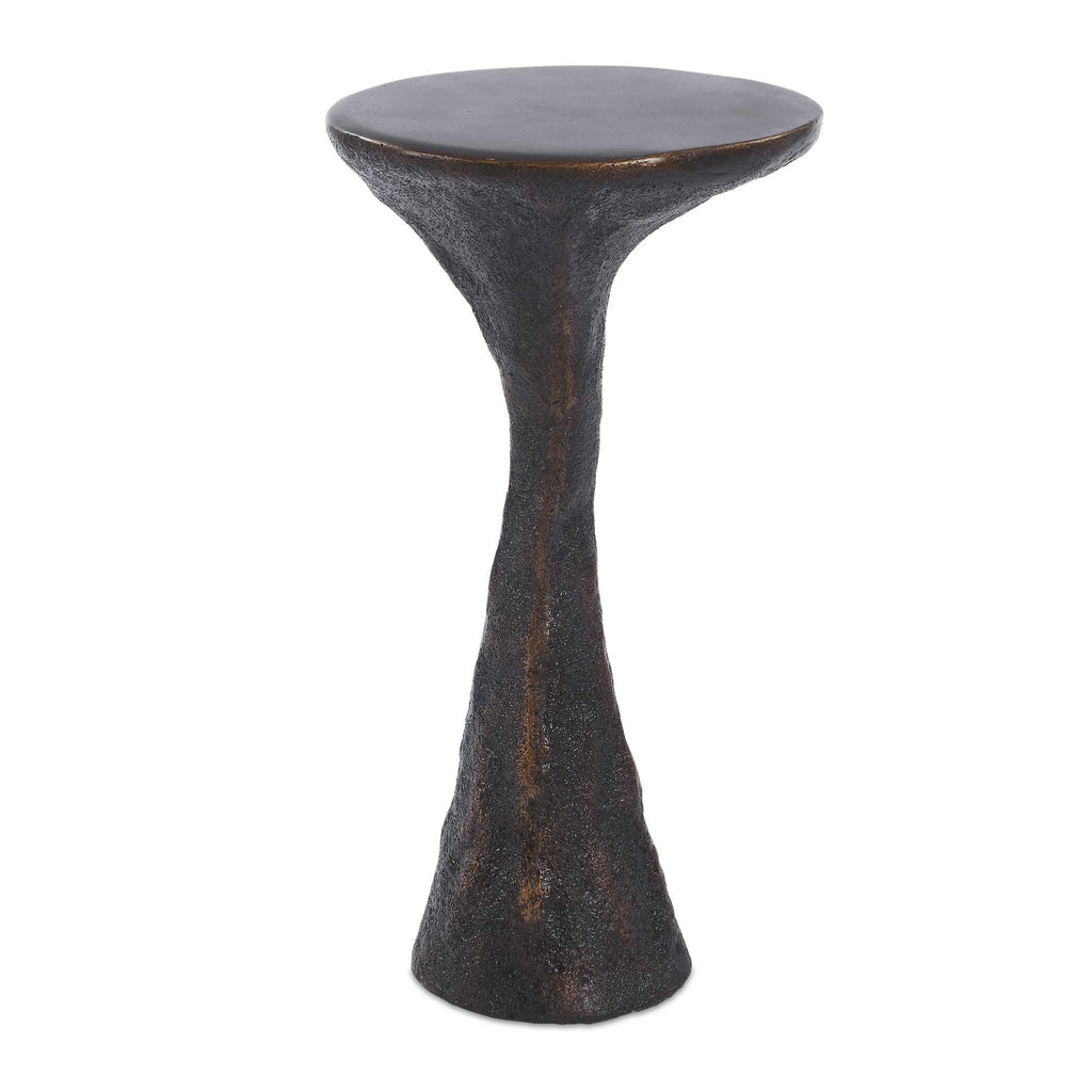 Milan Outdoor Dark Bronze Drink Table
