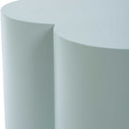Beven Outdoor Light Blue Accent Table