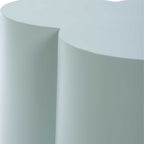 Beven Outdoor Light Blue Accent Table