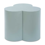 Beven Outdoor Light Blue Accent Table