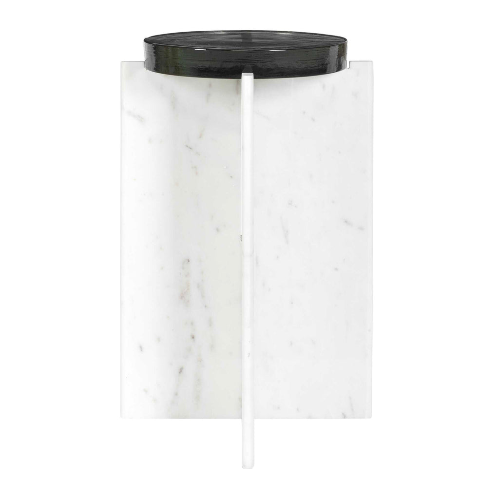 Olina Marble Outdoor Accent Table