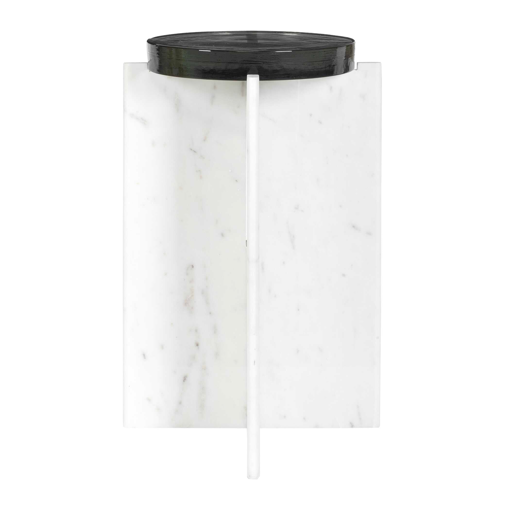 Olina Marble Outdoor Accent Table
