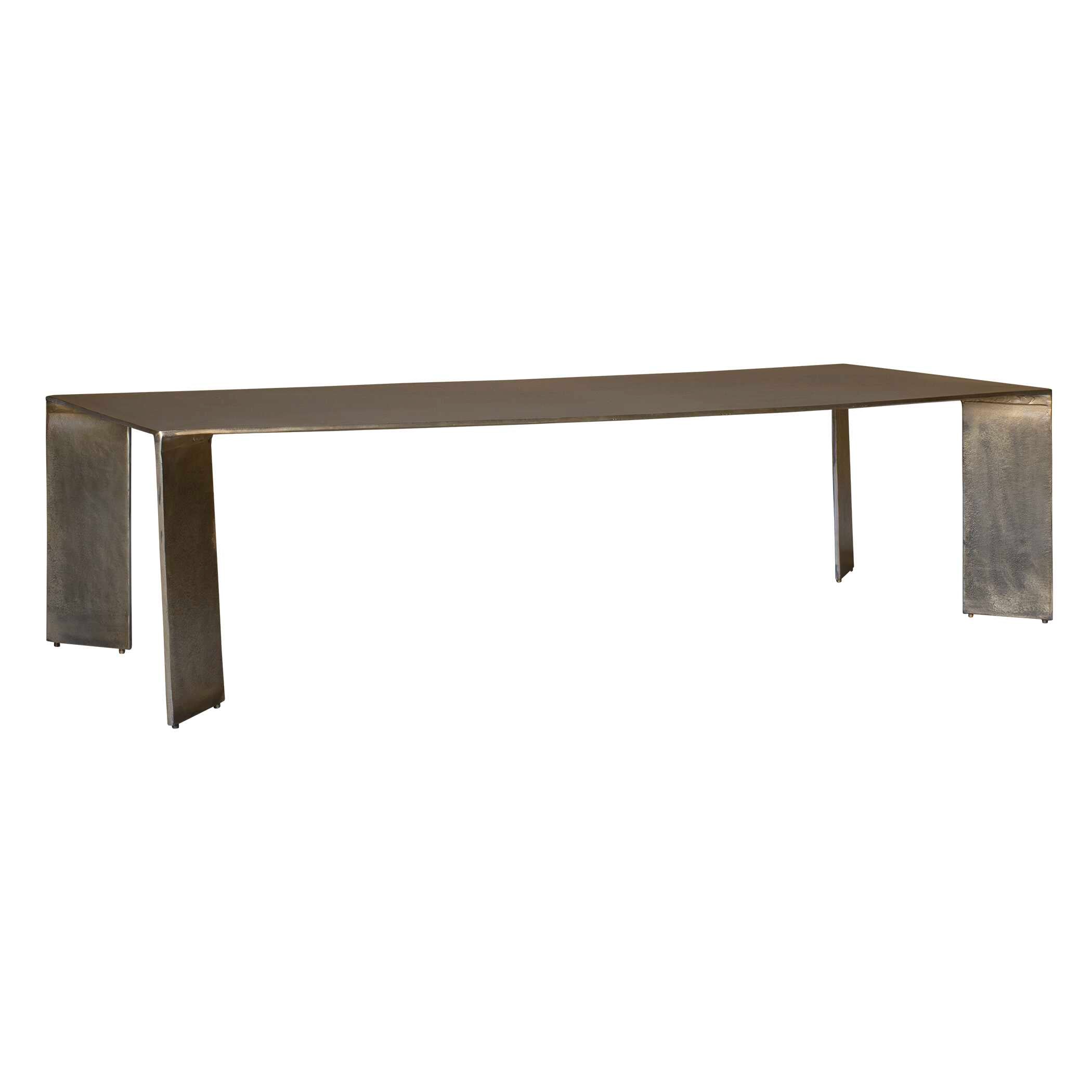 Reade Brass Outdoor Coffee Table