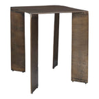 Reade Brass Outdoor Accent Table