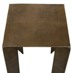Reade Brass Outdoor Accent Table