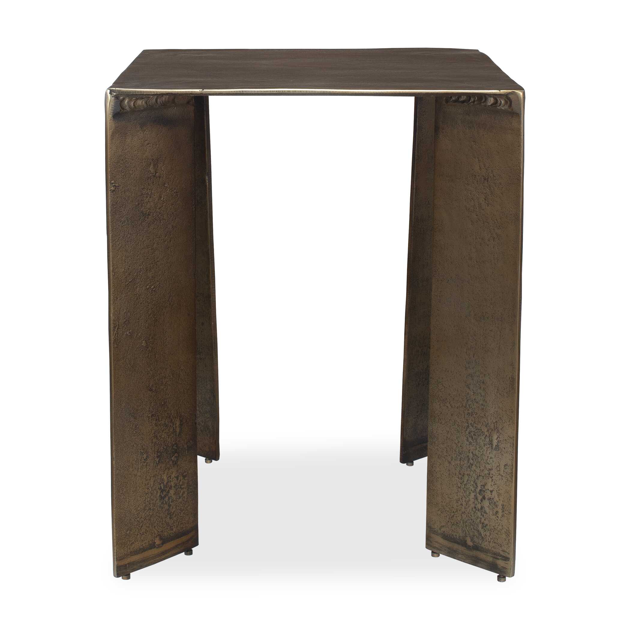 Reade Brass Outdoor Accent Table